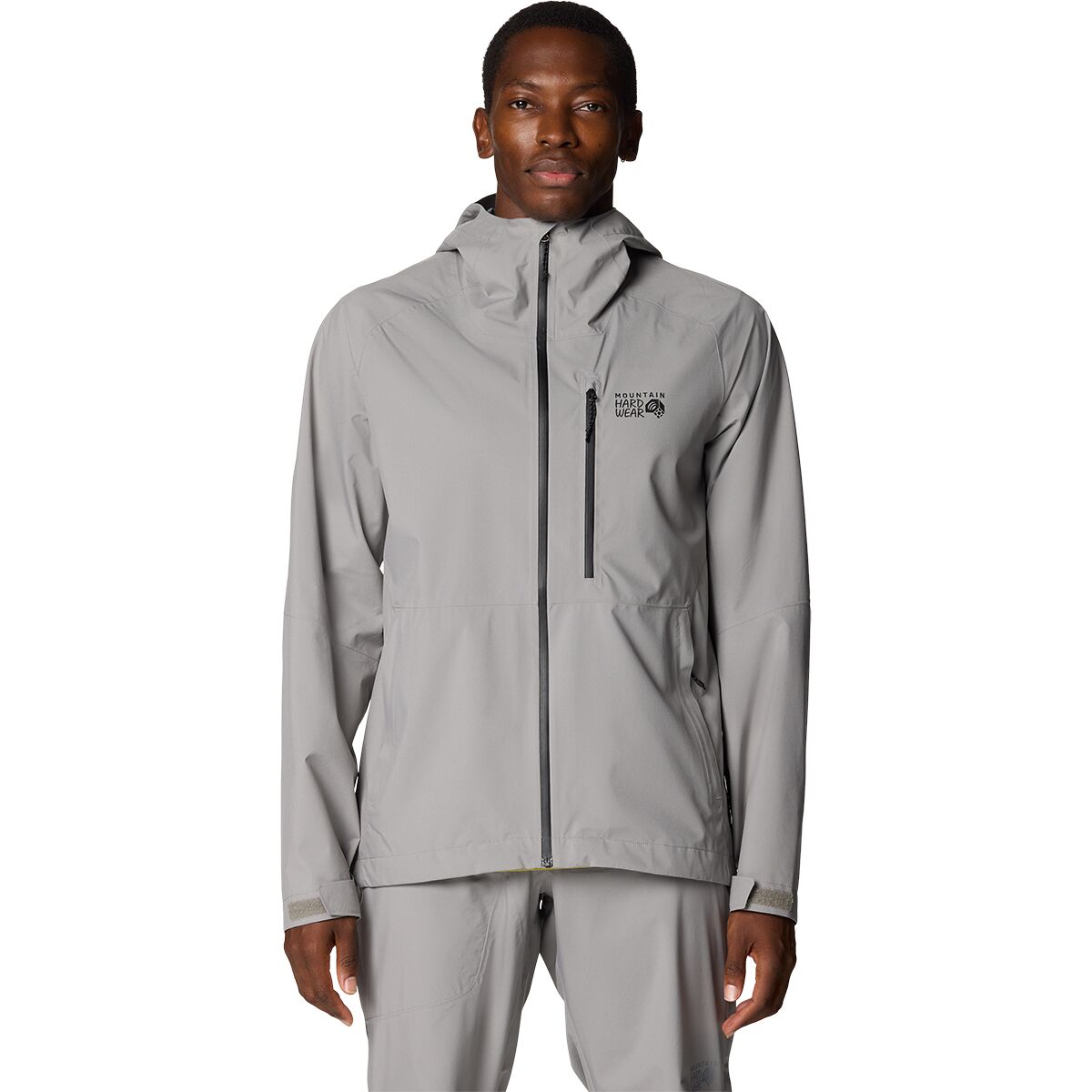 Image of Mountain Hardwear Stretch Ozonic Jacket - Men's Approaching Storm, L