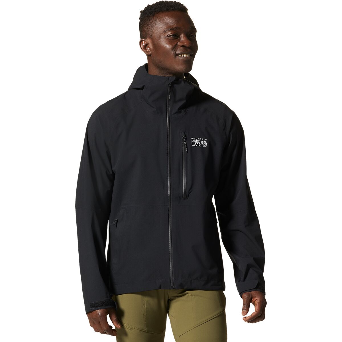 Image of Mountain Hardwear Stretch Ozonic Jacket - Men's Black, S