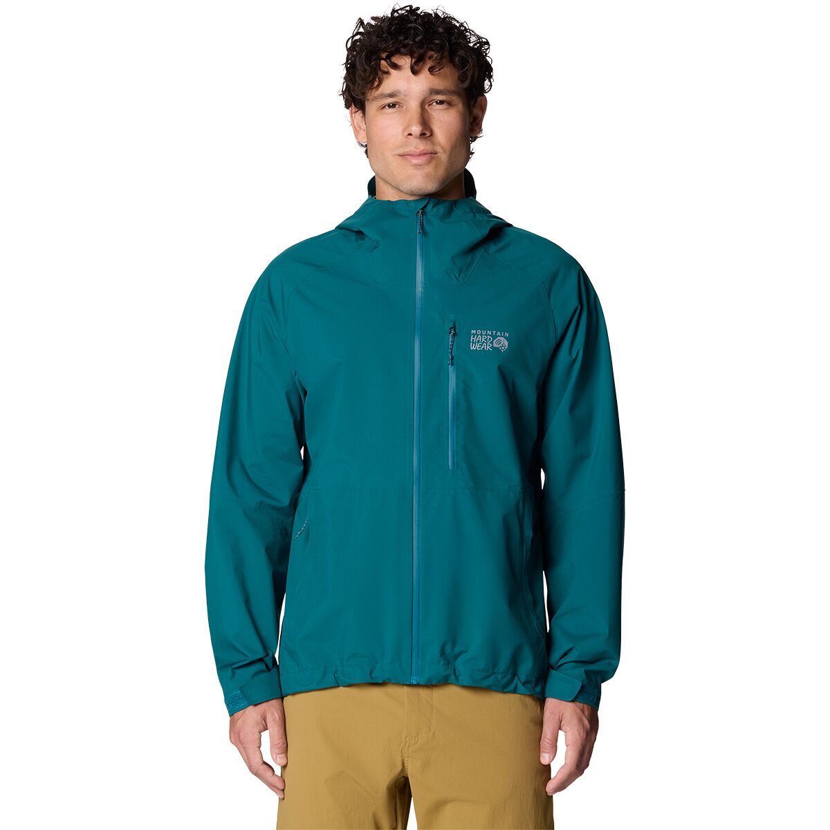 Image of Mountain Hardwear Stretch Ozonic Jacket - Men's Jack Pine, L
