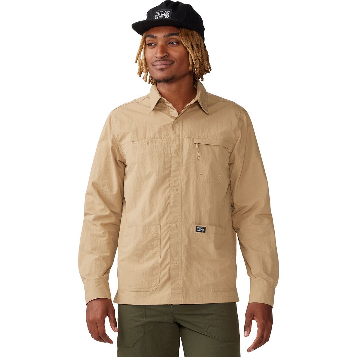 Mountain Hardwear Stryder Long-Sleeve Shirt - Men's Moab Tan, L