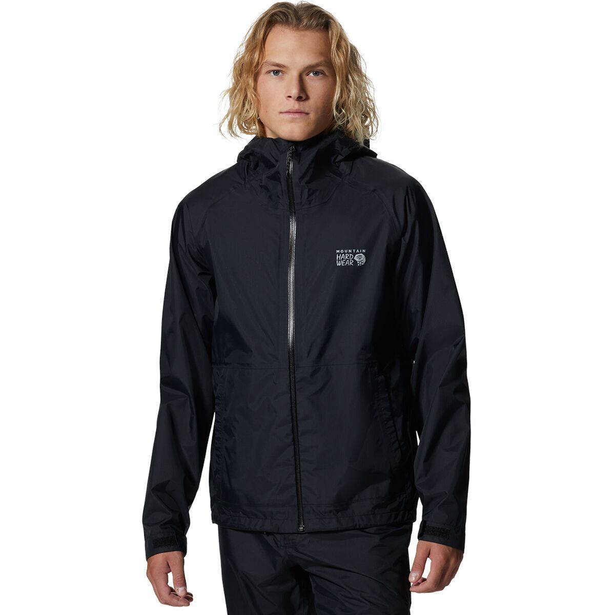Image of Mountain Hardwear Threshold Jacket - Men's Black, XL