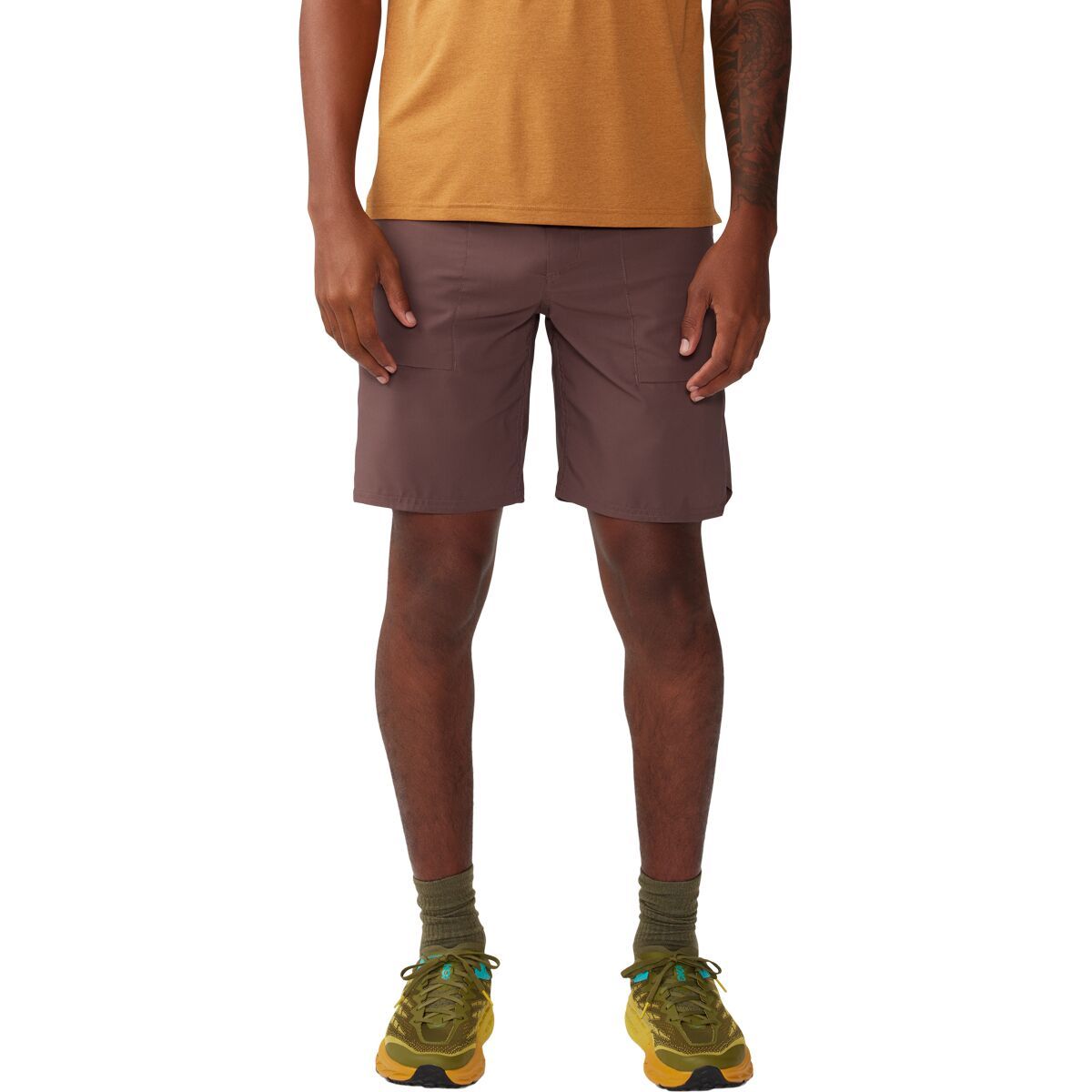 Image of Mountain Hardwear Trail Sender 9in Short - Men's Carob, 30