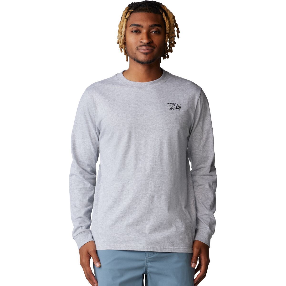 Mountain Hardwear Back Logo M Long-Sleeve T-Shirt - Men's Hardwear Grey Heather, M