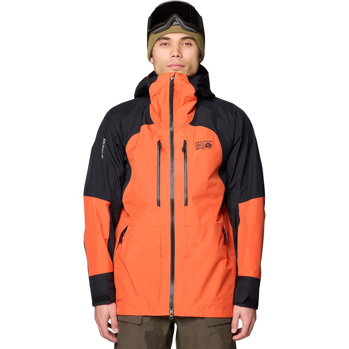 Image of Mountain Hardwear Boundary Ridge GORE-TEX 3L Jacket - Men's Aspect/Black, S