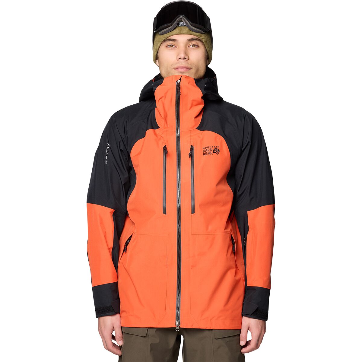 Image of Mountain Hardwear Boundary Ridge GORE-TEX 3L Jacket - Men's Aspect/Black, S