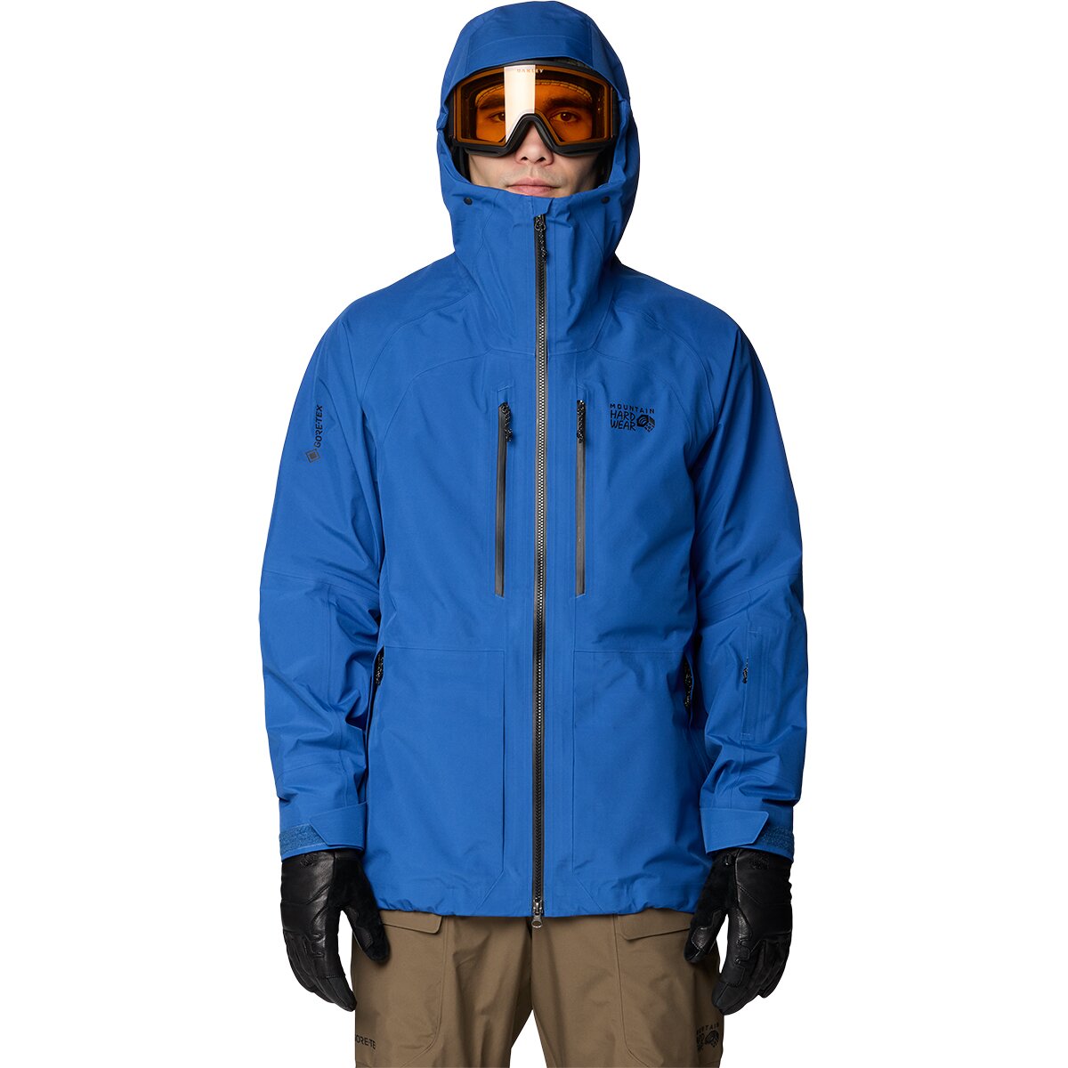 Image of Mountain Hardwear Boundary Ridge GORE-TEX 3L Jacket - Men's Berry Blue, M
