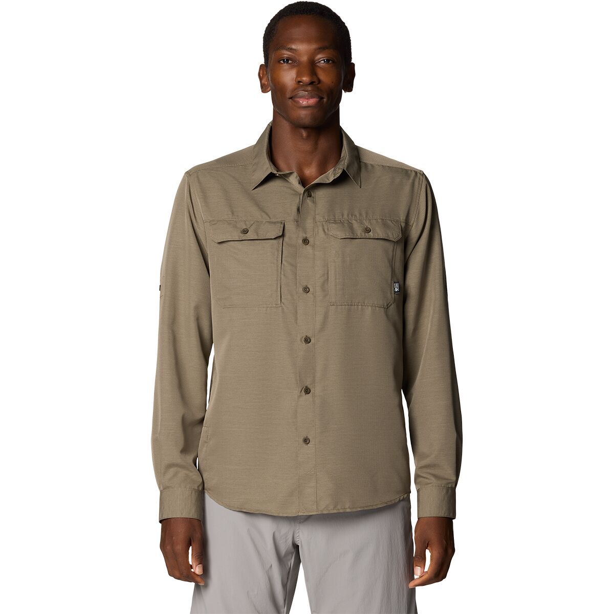 Image of Mountain Hardwear Canyon Long-Sleeve Shirt - Men's Tierra, M