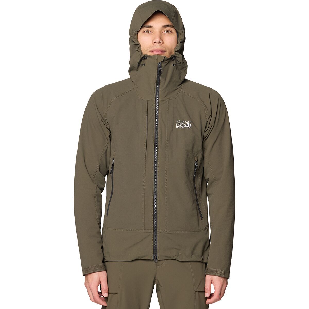 Image of Mountain Hardwear Chockstone Alpine Hooded Jacket - Men's Ridgeline, M
