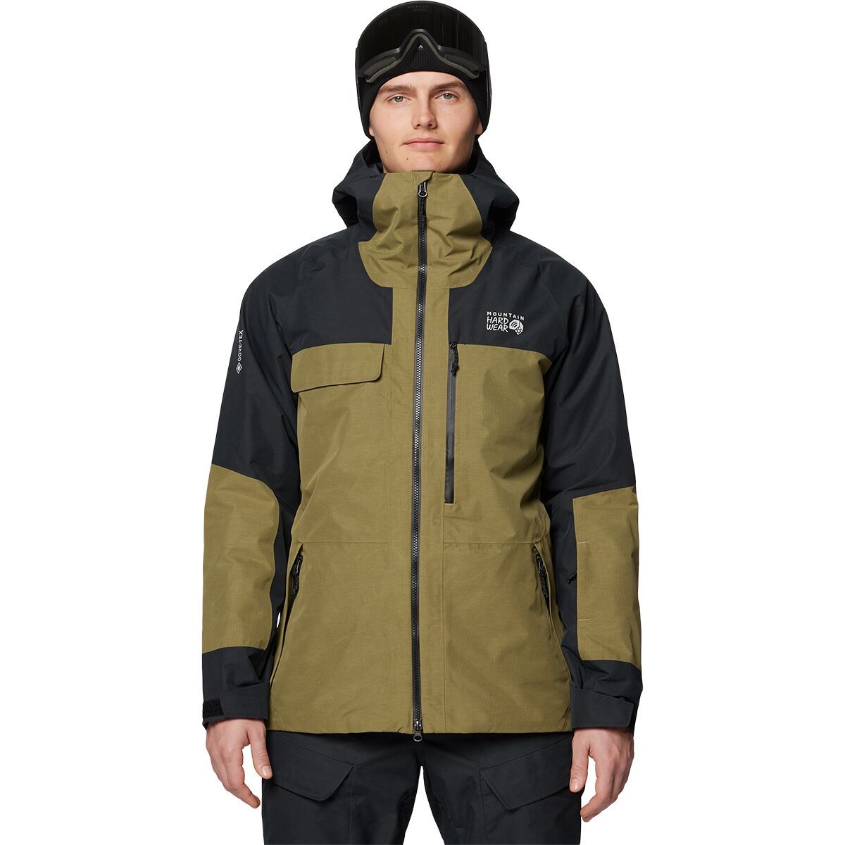 Image of Mountain Hardwear Cloud Bank GORE-TEX Jacket - Men's Landslide/Black, S