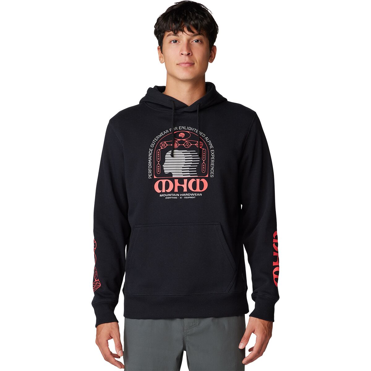 Mountain Hardwear Mountain Hardwear Experiences Pullover Hoodie - Men's Black, M