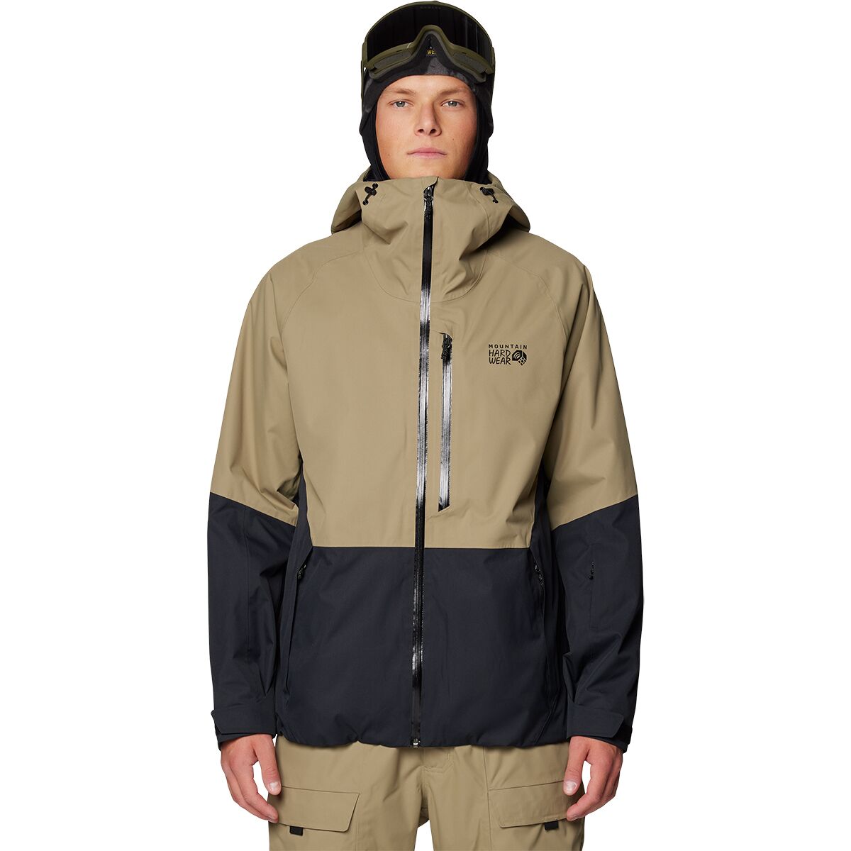 Image of Mountain Hardwear Firefall Jacket - Men's Landslide/Black, M