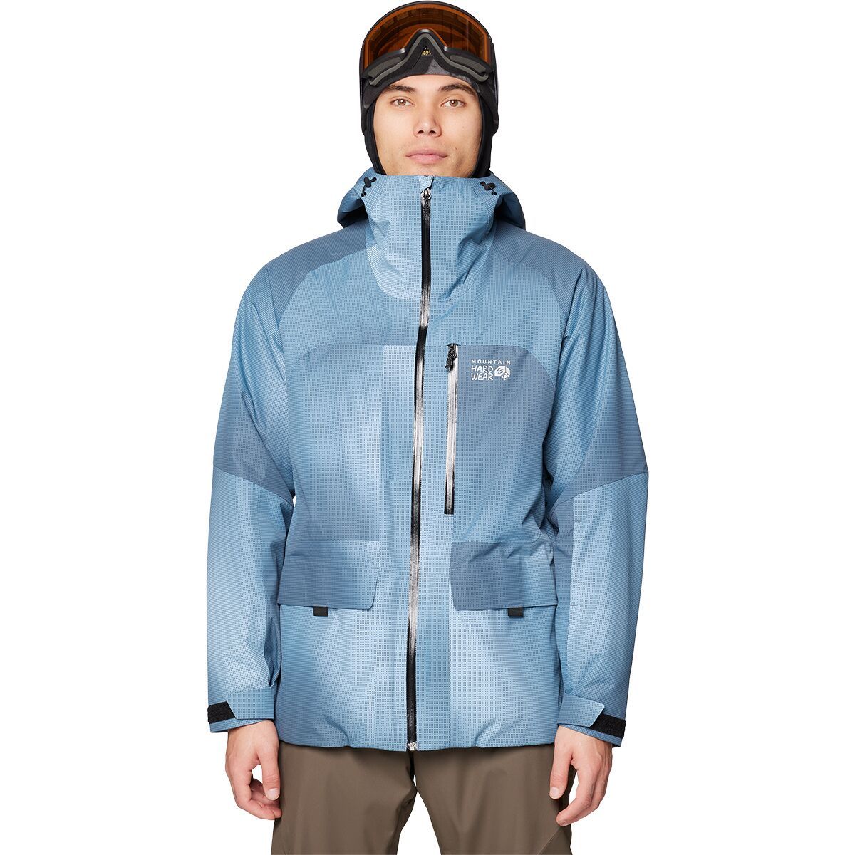 Image of Mountain Hardwear Firefall Insulated Jacket - Men's Moon Blue Ombre Print, S