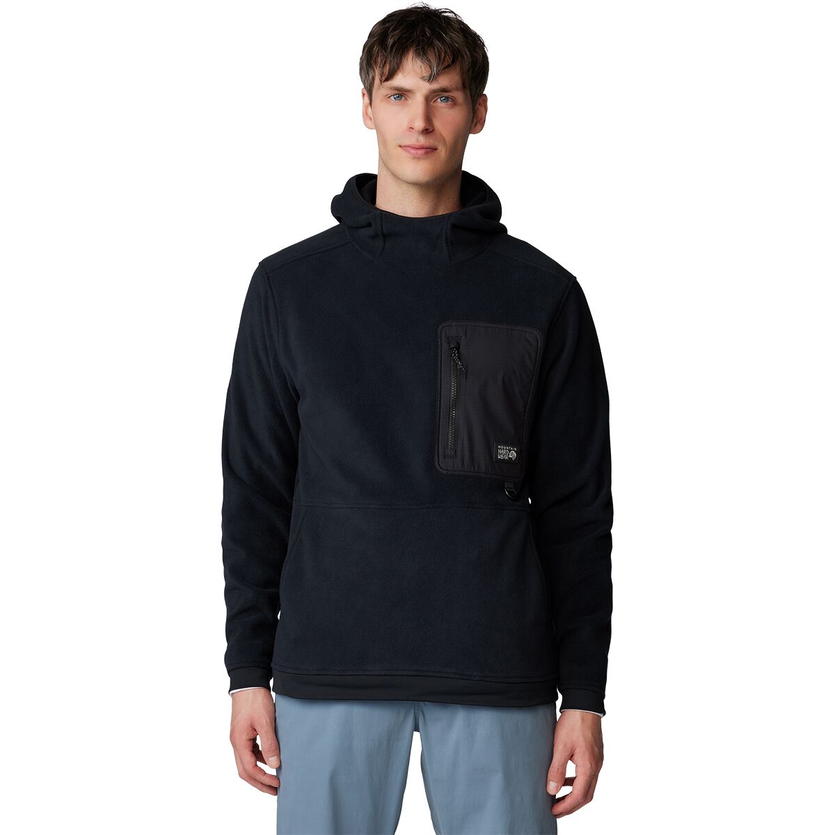 Mountain Hardwear Mountain Hardwear First Tracks Fleece Pullover Hoodie - Men's Black, L