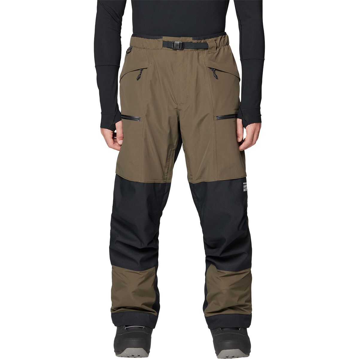 Image of Mountain Hardwear First Tracks Pant - Men's Ridgeline/Black, M/Reg