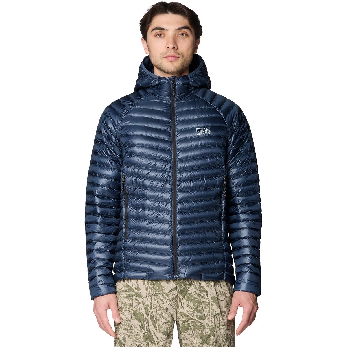 Image of Mountain Hardwear Ghost Whisperer Hooded Jacket - Men's Astral Blue, L