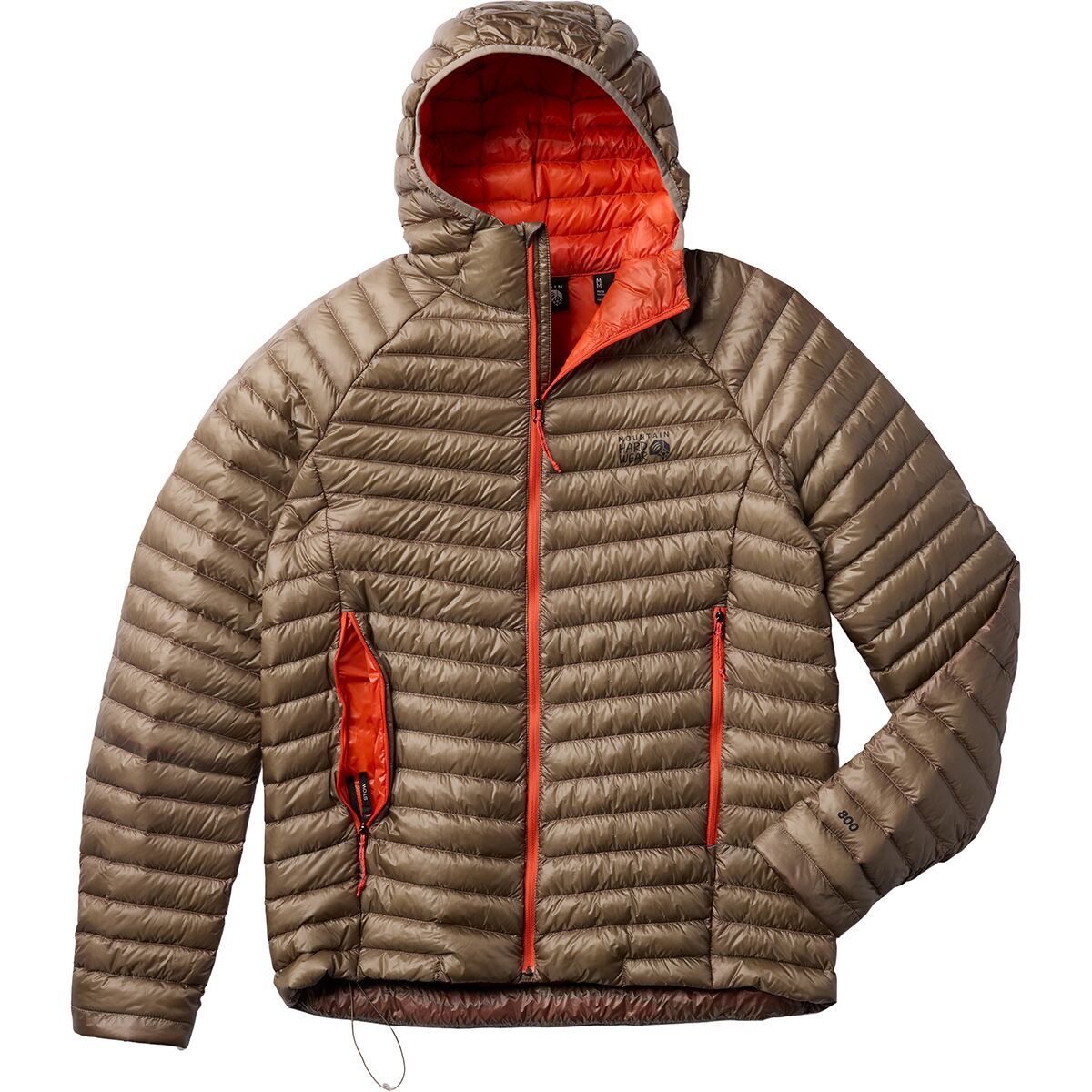 Image of Mountain Hardwear Ghost Whisperer Hooded Jacket - Men's Dunes, S