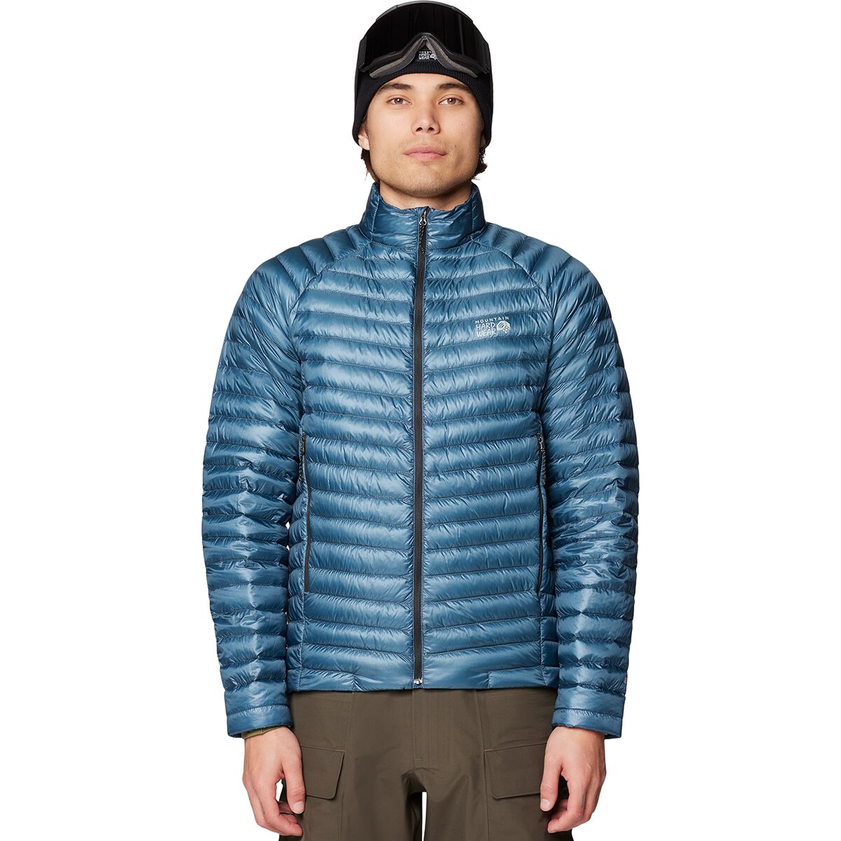 Image of Mountain Hardwear Ghost Whisperer Jacket - Men's Adriatic Blue, XXL