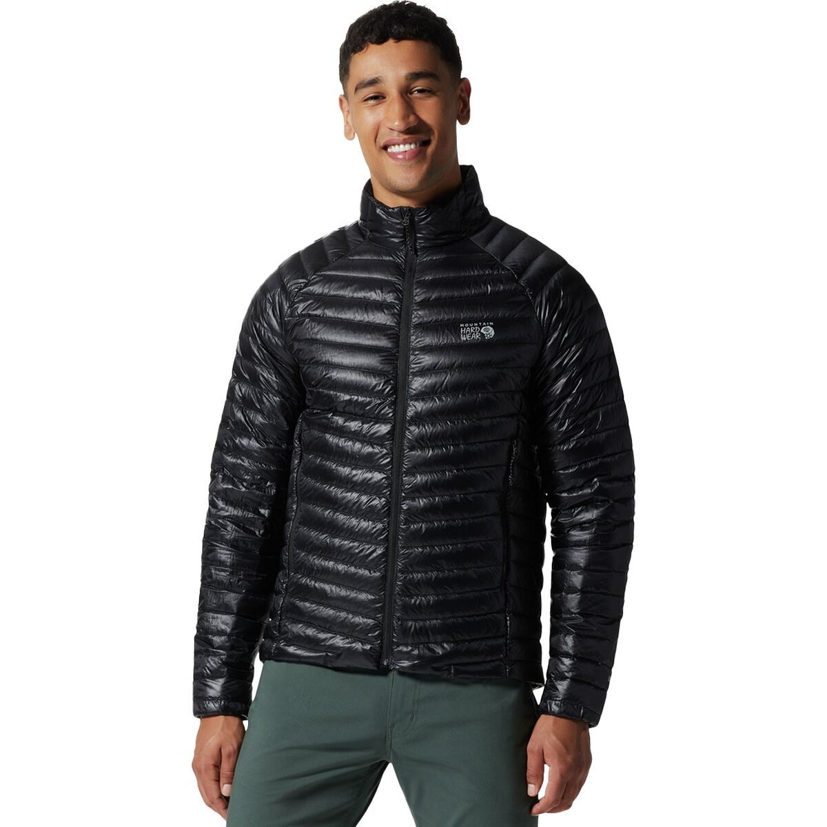 Image of Mountain Hardwear Ghost Whisperer Jacket - Men's Black, XXL