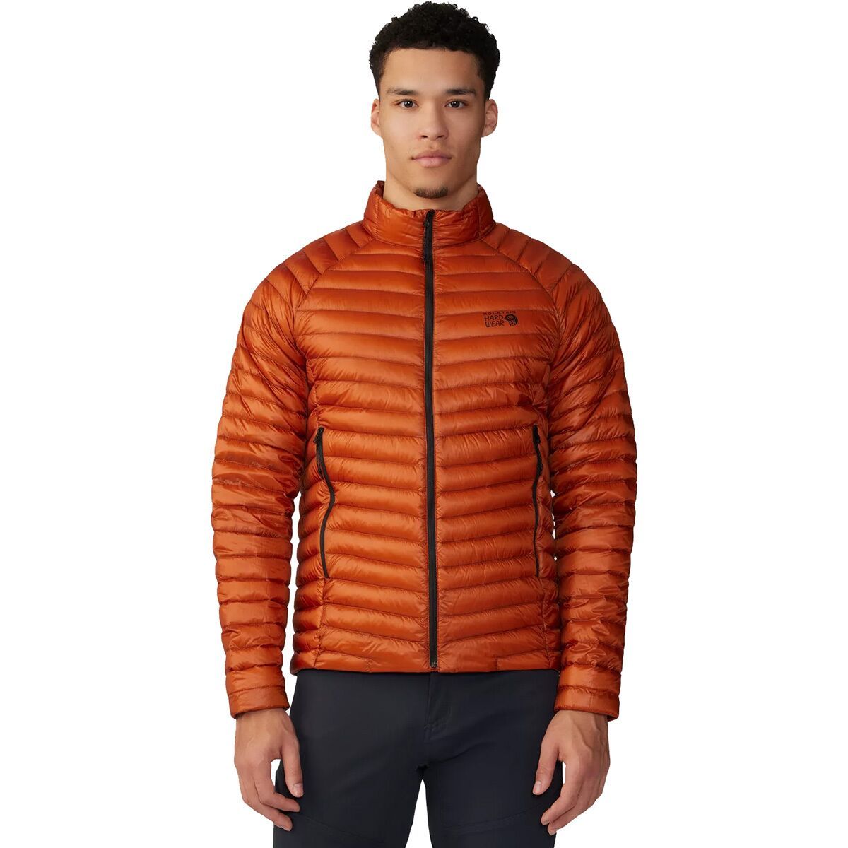 Image of Mountain Hardwear Ghost Whisperer Jacket - Men's Raw Carnelian, S