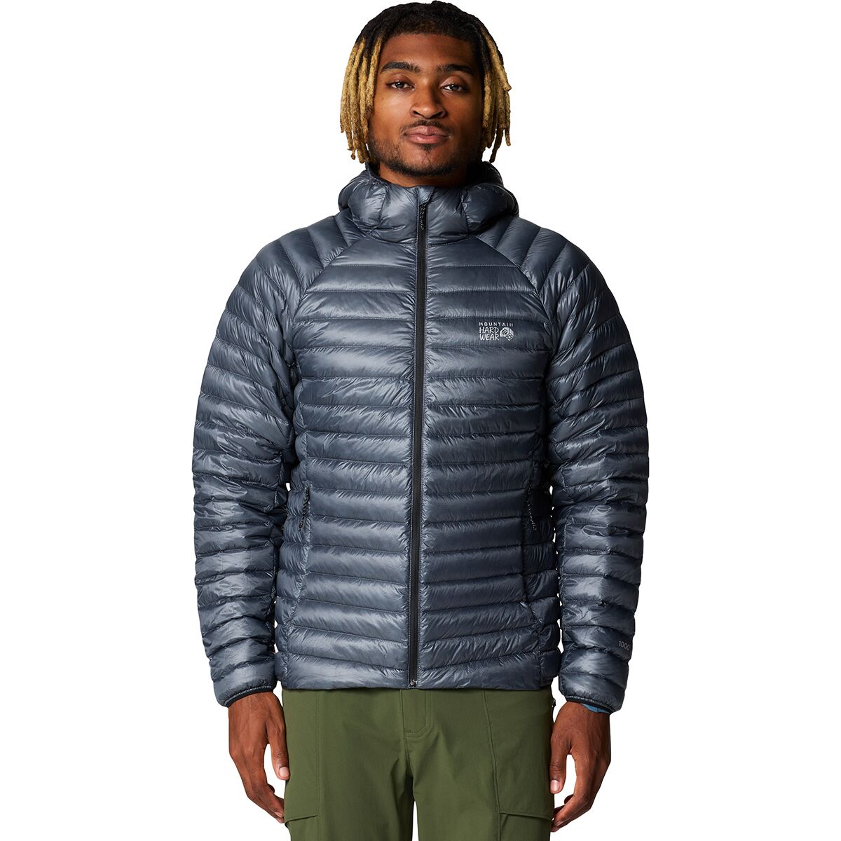 Image of Mountain Hardwear Ghost Whisperer UL Jacket - Men's Blue Slate, S