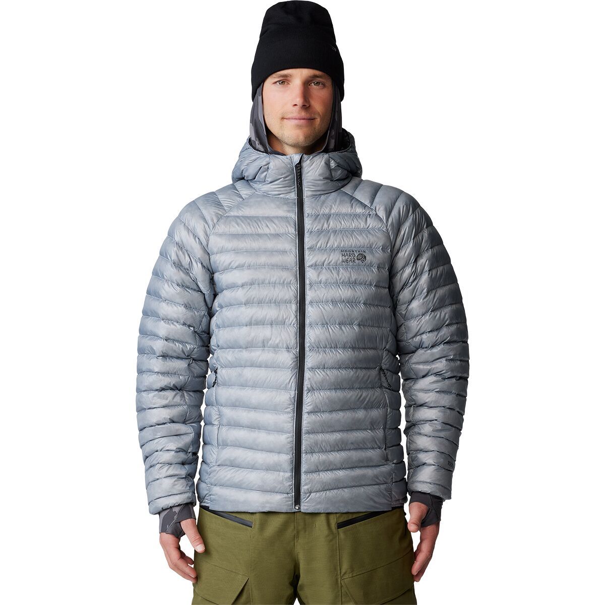 Image of Mountain Hardwear Ghost Whisperer UL Jacket - Men's Glacial, XXL