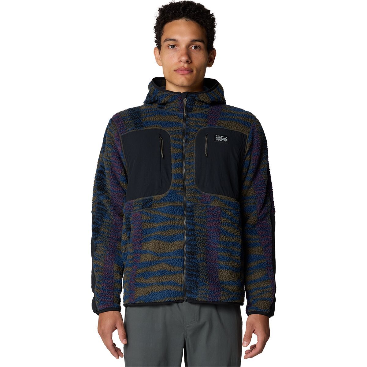 Mountain Hardwear HiCamp Fleece Printed Hooded Jacket - Men