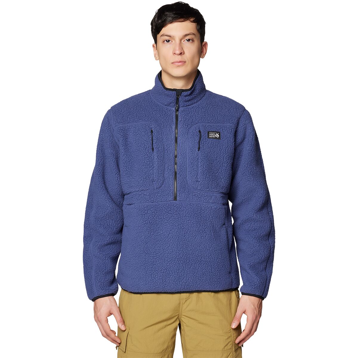 Image of Mountain Hardwear HiCamp Fleece Pullover - Men's Lapis Dusk, M