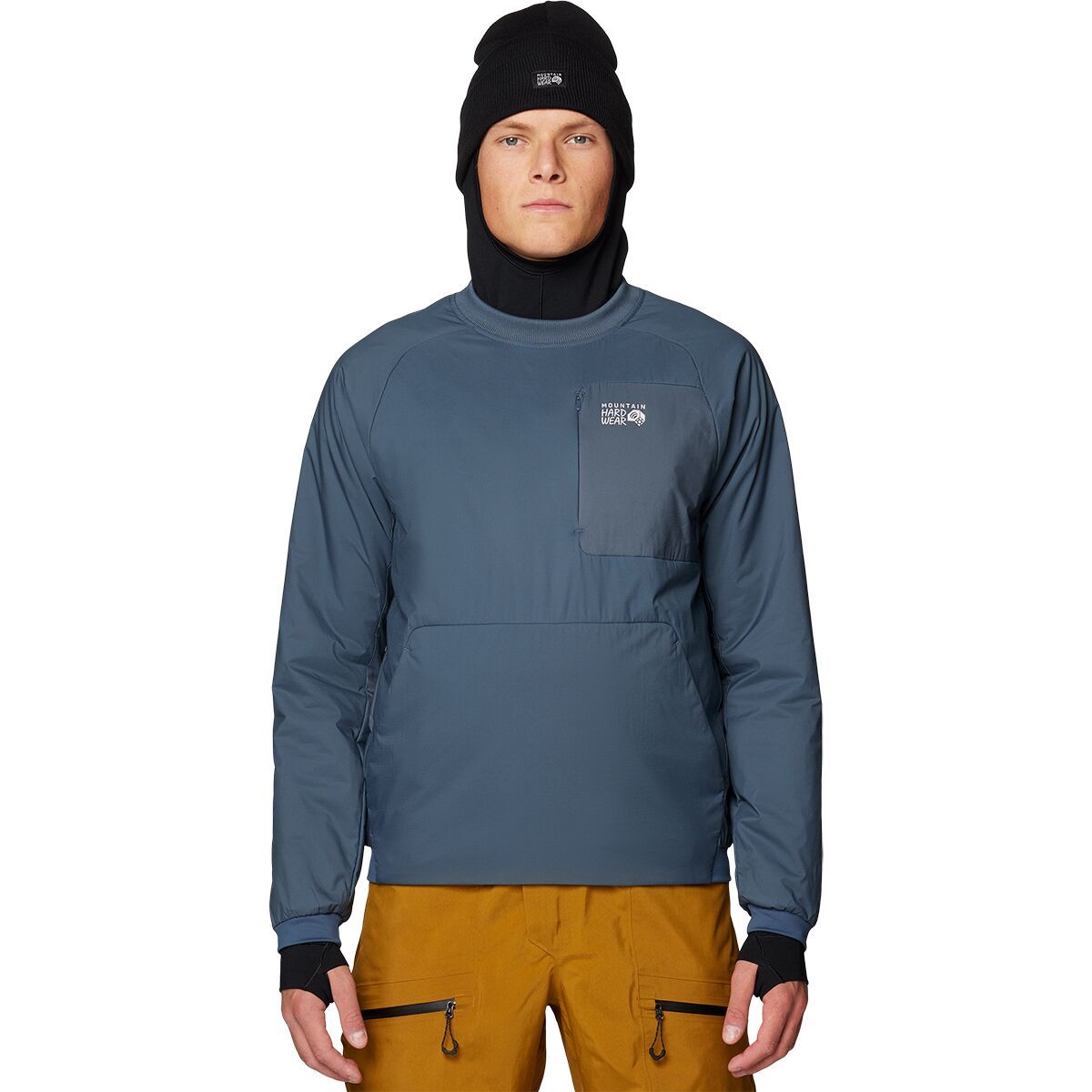 Image of Mountain Hardwear Kor Alloy Crew Sweatshirt - Men's Moon Blue, L