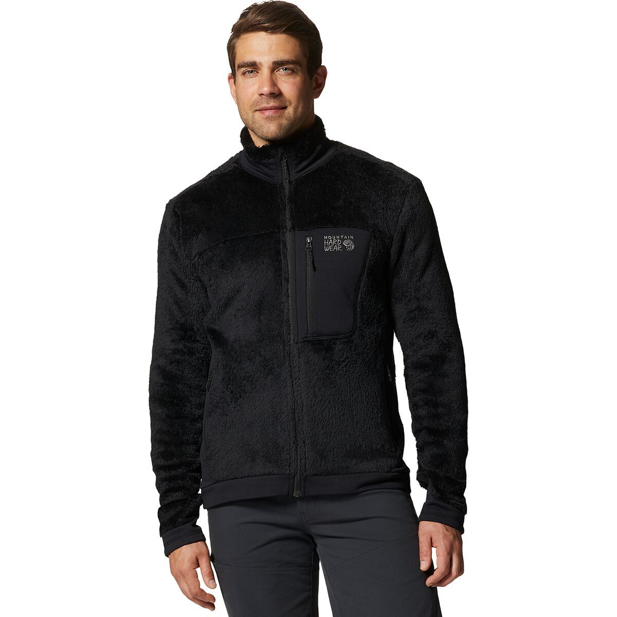 Image of Mountain Hardwear Polartec High Loft Jacket - Men's Black, L