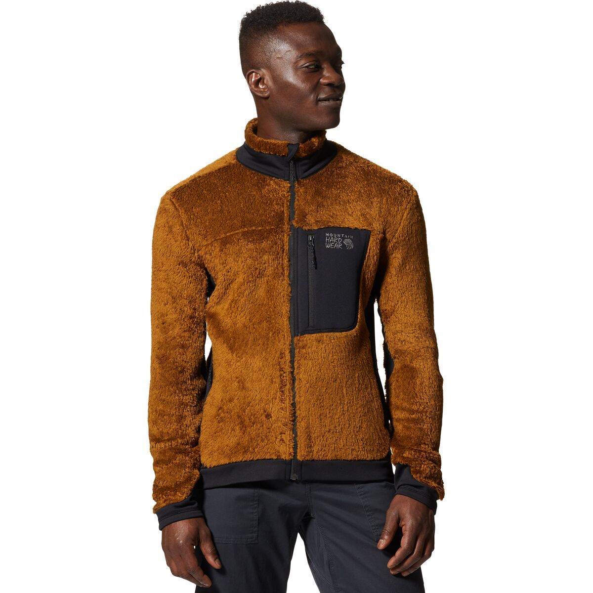 Image of Mountain Hardwear Polartec High Loft Jacket - Men's Golden Brown, XXL