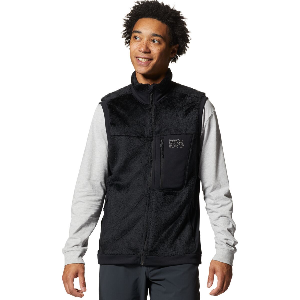 Mountain Hardwear Polartec High Loft Vest - Men's Black, M
