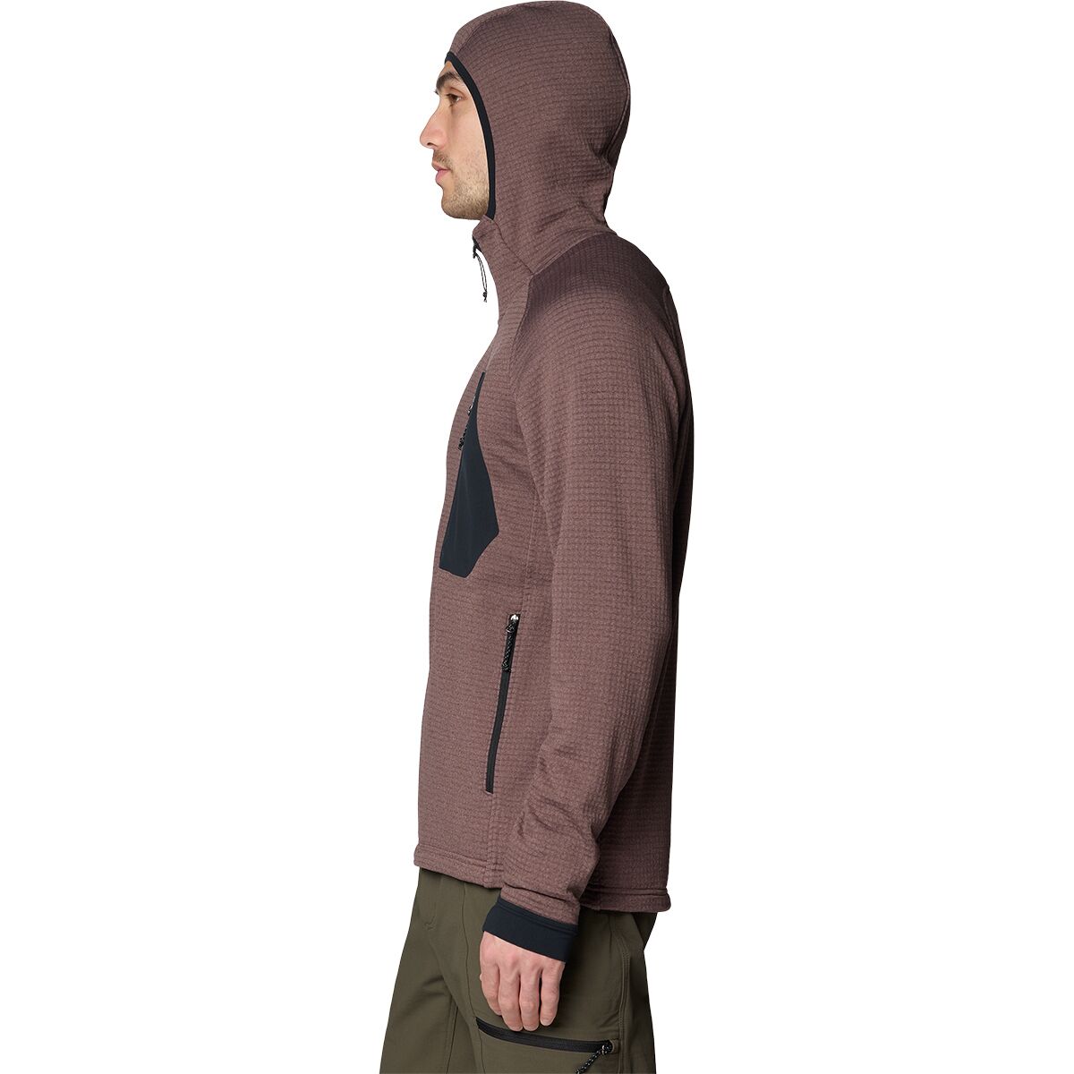 Mountain Hardwear Polartec Power Grid Full-Zip Hoodie - Men's