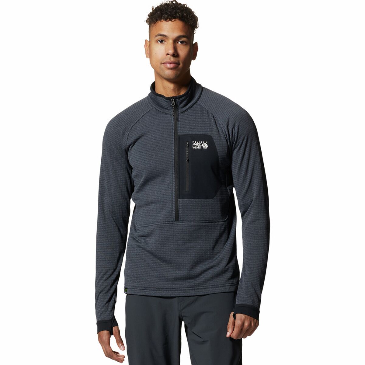 Mountain Hardwear Polartec Power Grid Half-Zip Jacket - Men