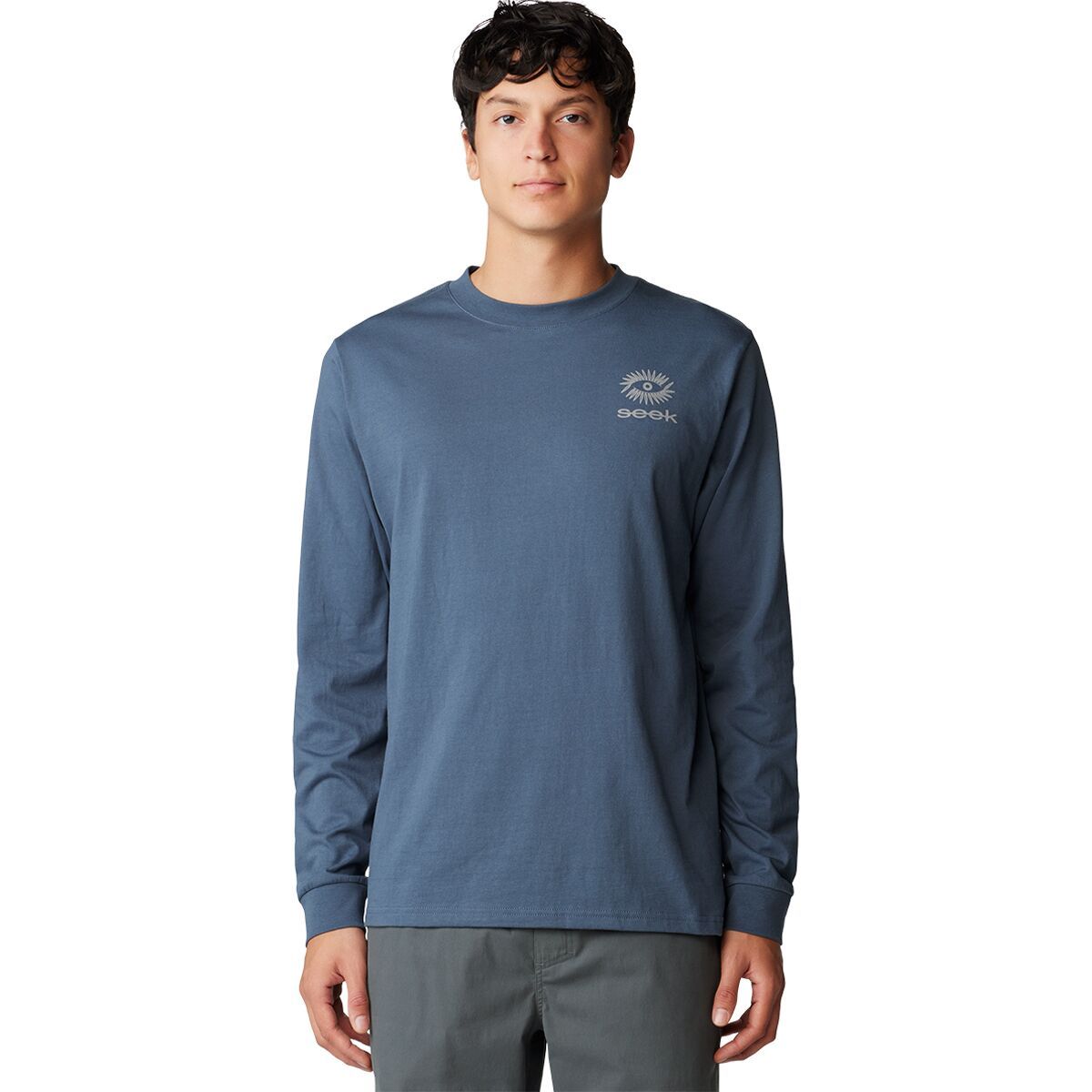 Mountain Hardwear Seek Long-Sleeve T-Shirt - Men's Montauk Blue, S