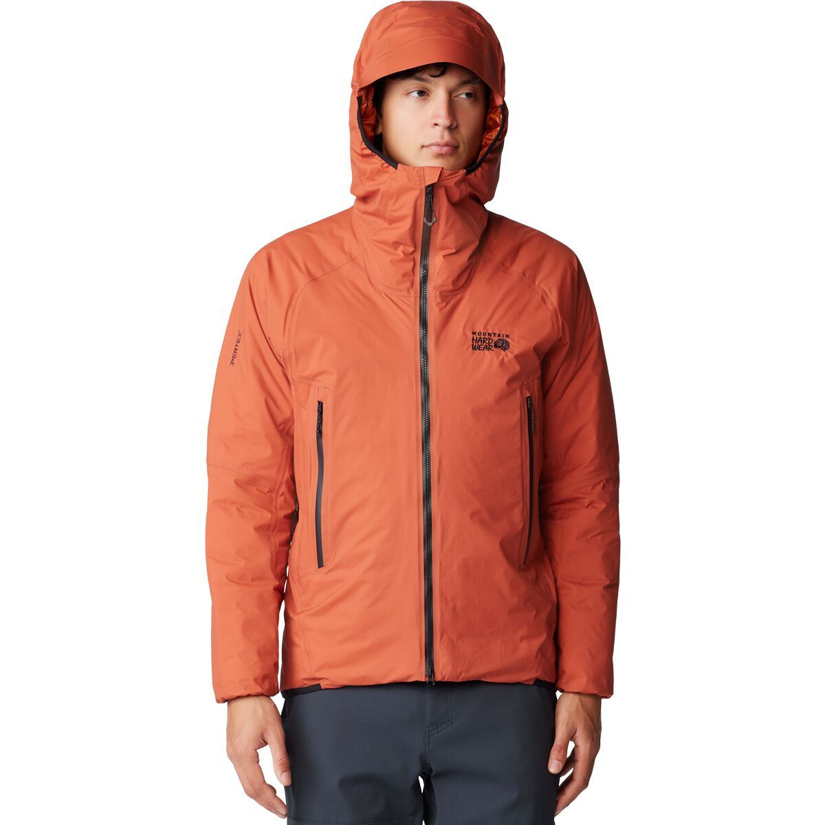 Mountain Hardwear Storm Whisperer Insulated Jacket - Men's Raw Carnelian, L