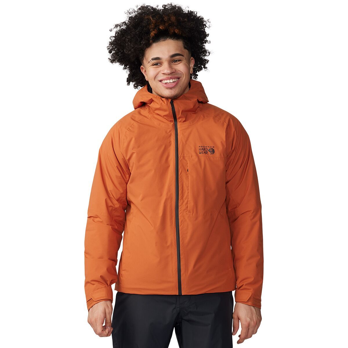 Image of Mountain Hardwear Stretch Ozonic Insulated Jacket - Men's Raw Carnelian, M