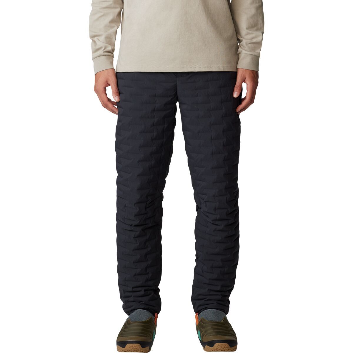 Image of Mountain Hardwear Stretchdown Light Pant - Men's Black, L/Reg