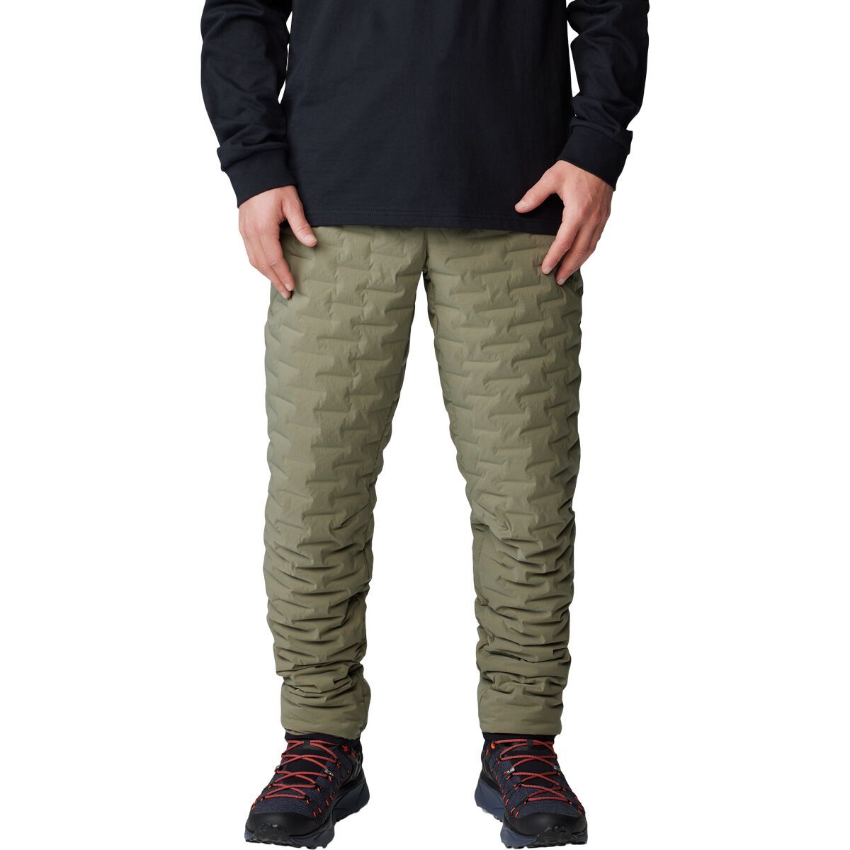 Mountain Hardwear Stretchdown Light Pant - Men's Stone Green, L/Reg