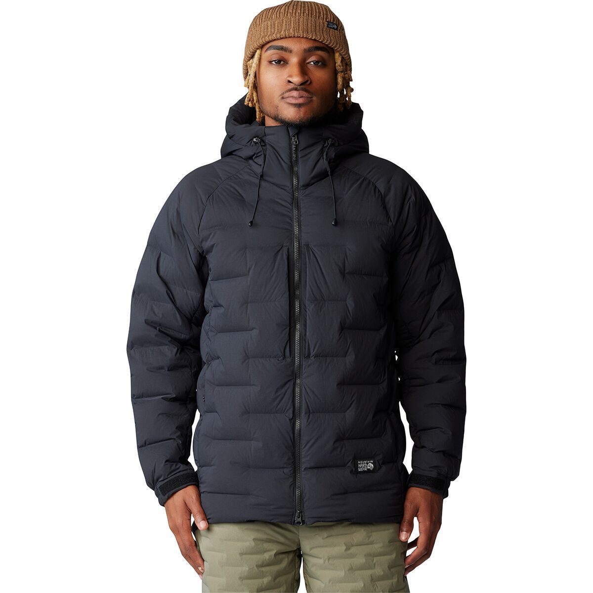 Image of Mountain Hardwear Stretchdown Parka - Men's Black, L
