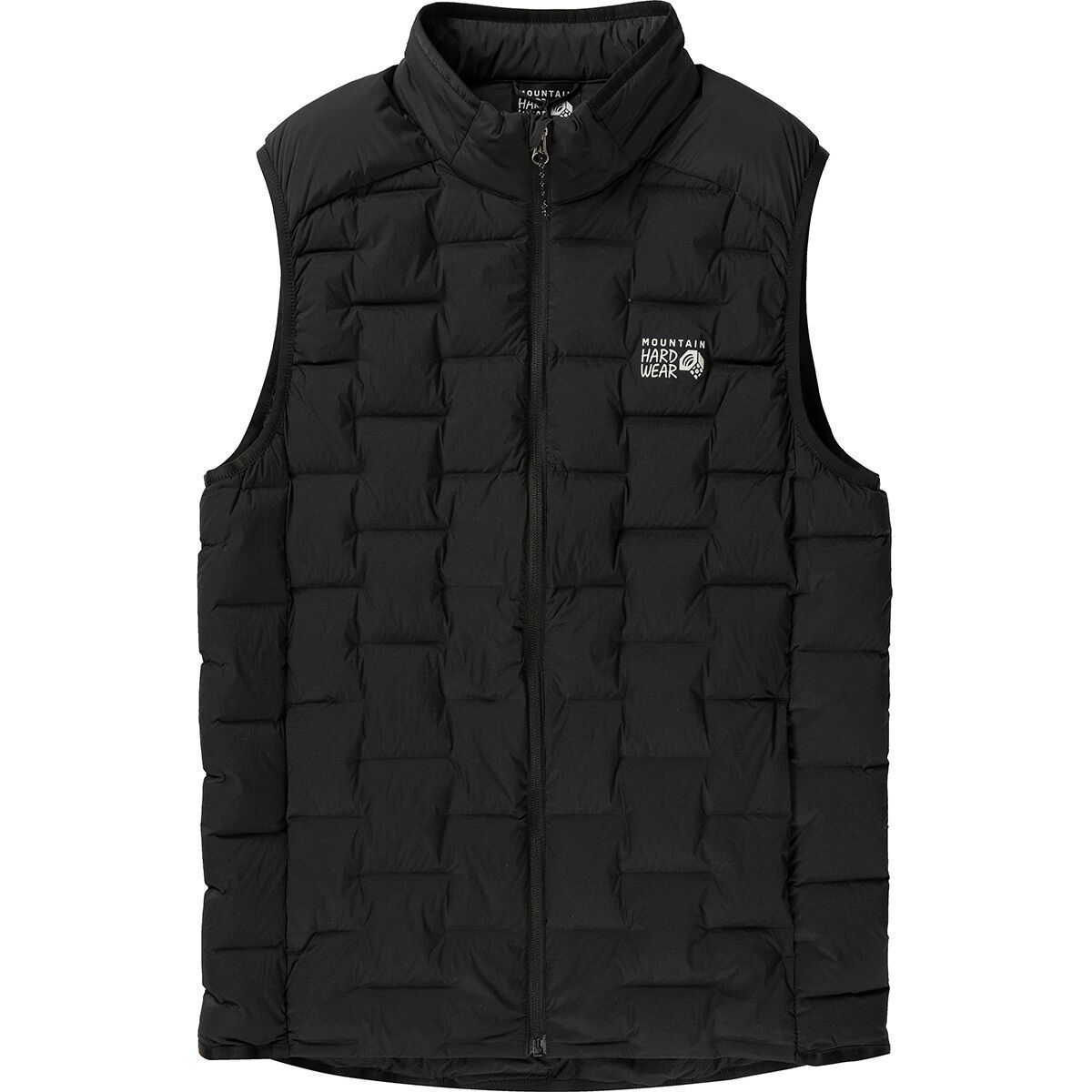 Image of Mountain Hardwear Stretchdown Vest - Men's Black, M
