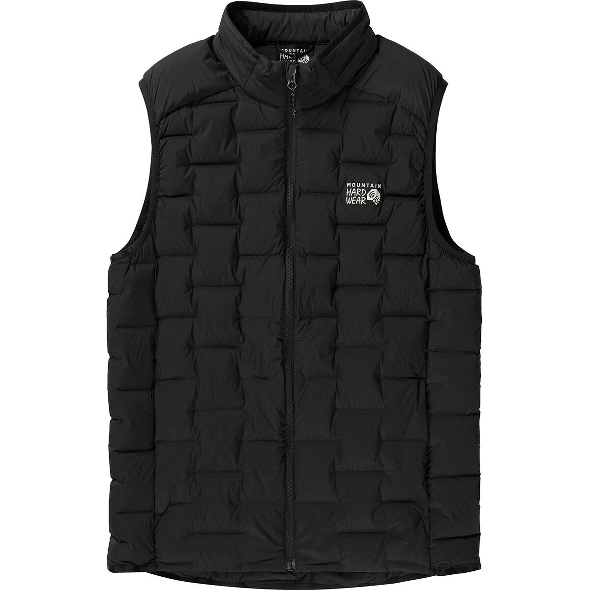 Image of Mountain Hardwear Stretchdown Vest - Men's Black, S