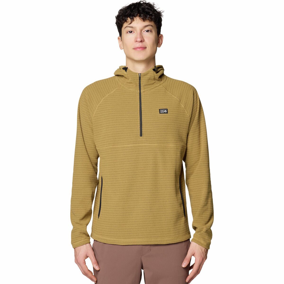 Image of Mountain Hardwear Summit Grid Hoodie - Men's Grassland, S