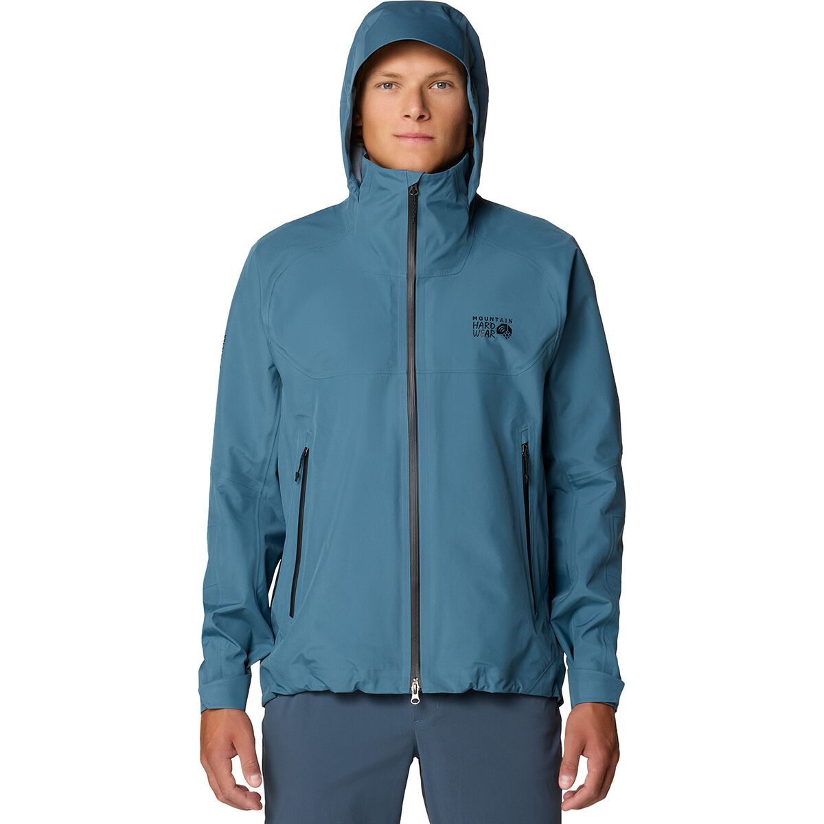Image of Mountain Hardwear TrailVerse GORE-TEX Jacket - Men's Adriatic Blue, XL