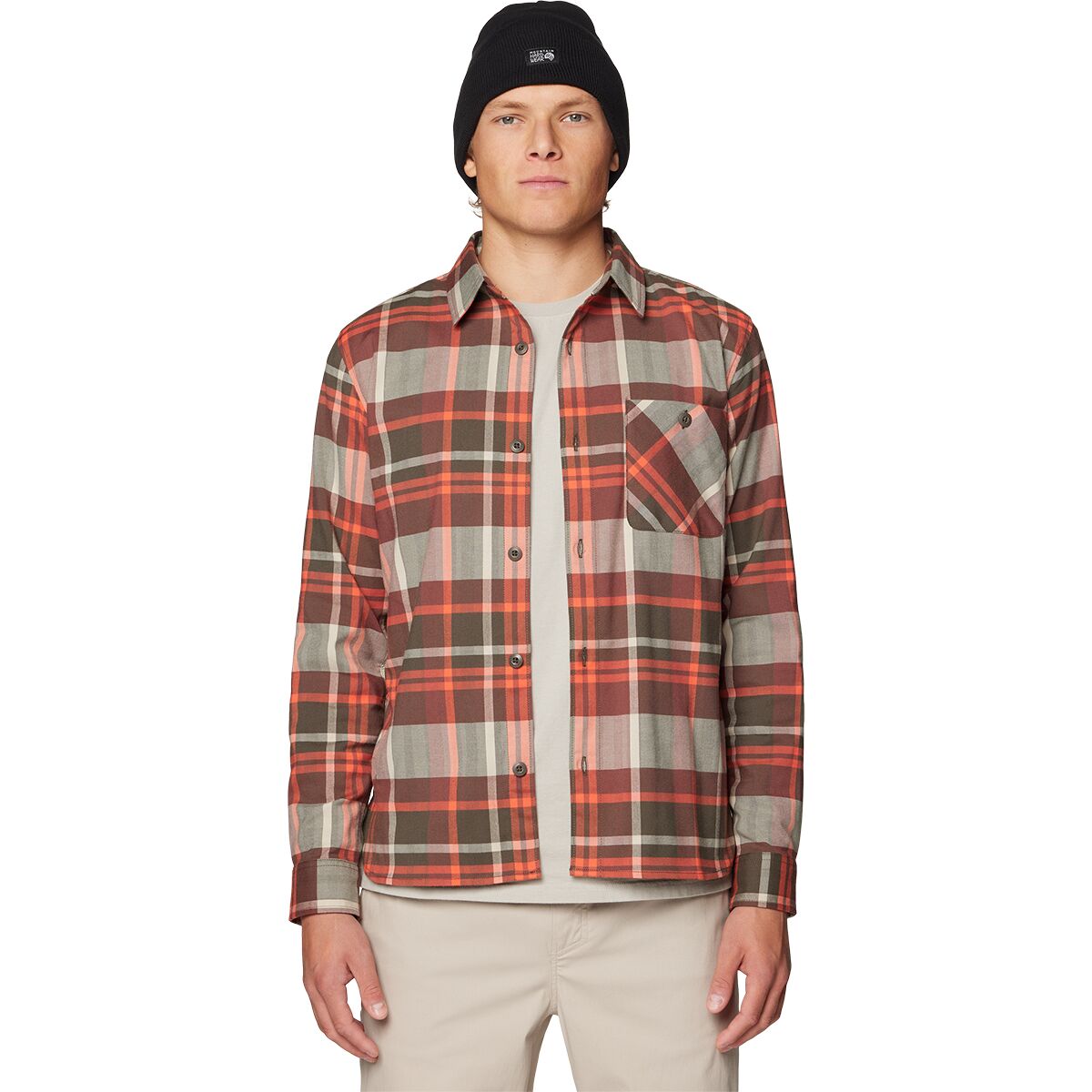 Image of Mountain Hardwear Voyager One Shirt - Men's Ridgeline Amsterdam Plaid, M