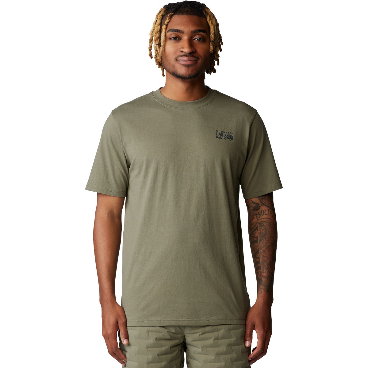 Mountain Hardwear Mountain Hardwear Yak Short-Sleeve T-Shirt - Men's Stone Green, M