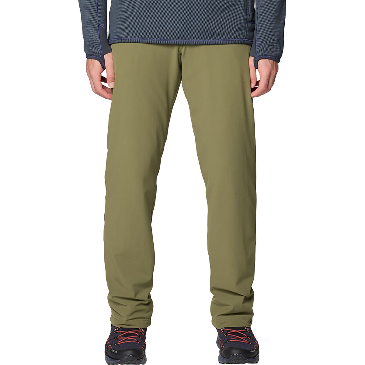 Image of Mountain Hardwear Yumalino Lined Pant - Men's Combat Green, 32x32