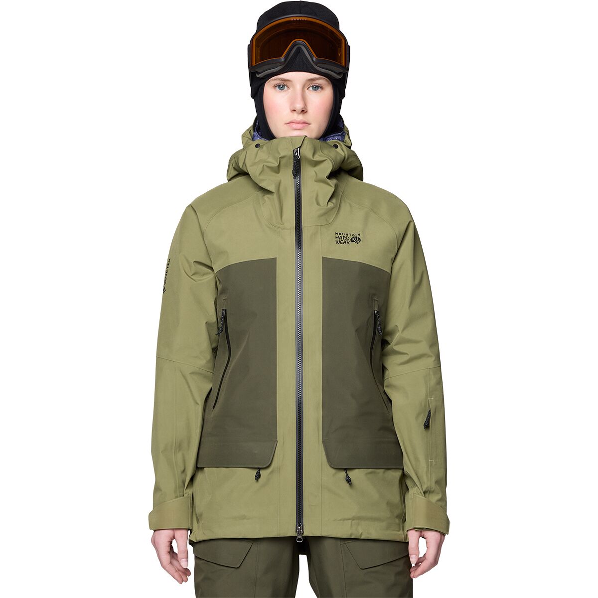 Image of Mountain Hardwear Boundary Ridge GORE-TEX Jacket - Women's Landslide/Dark Pine, S