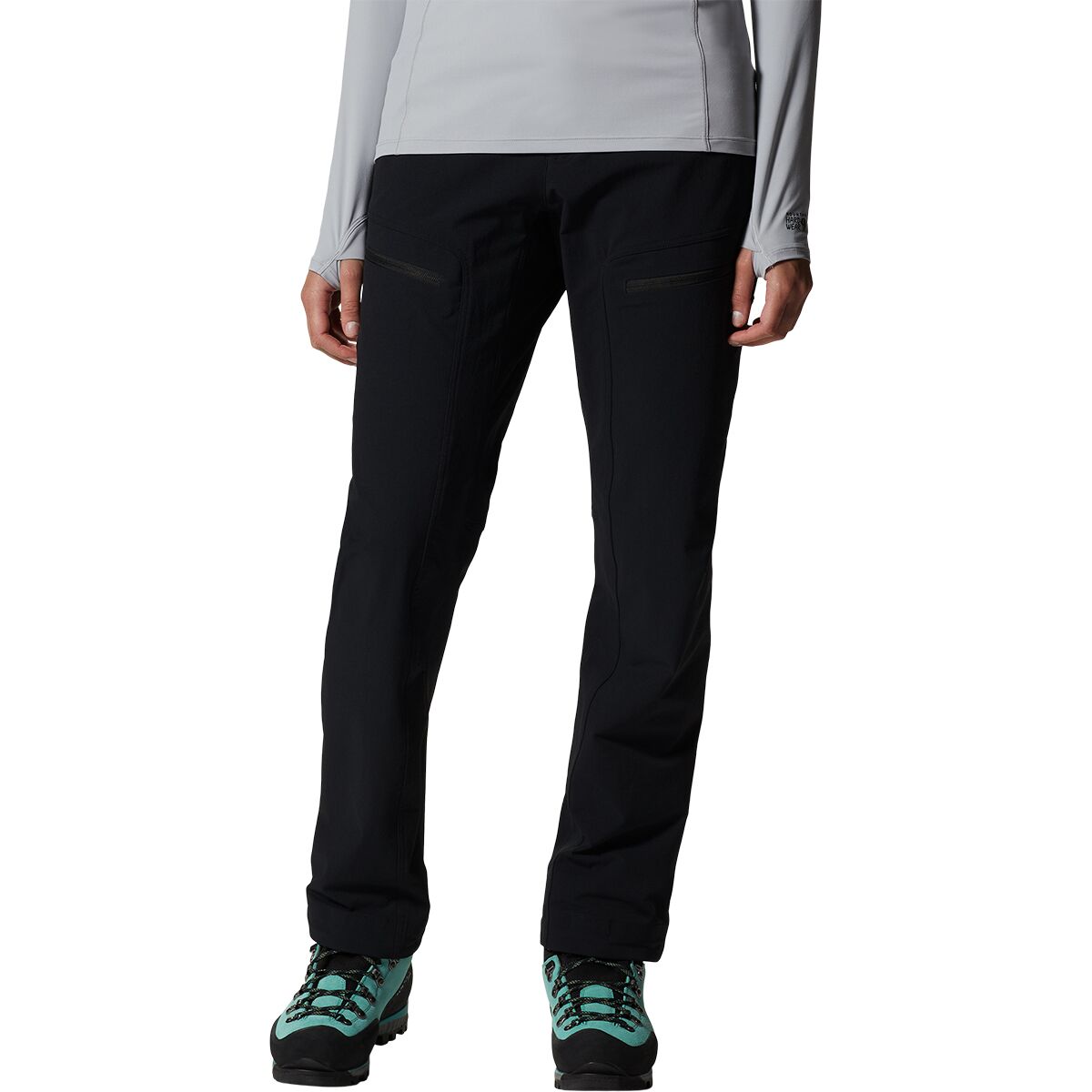 Image of Mountain Hardwear Chockstone Alpine Pant - Women's Black, L/Reg