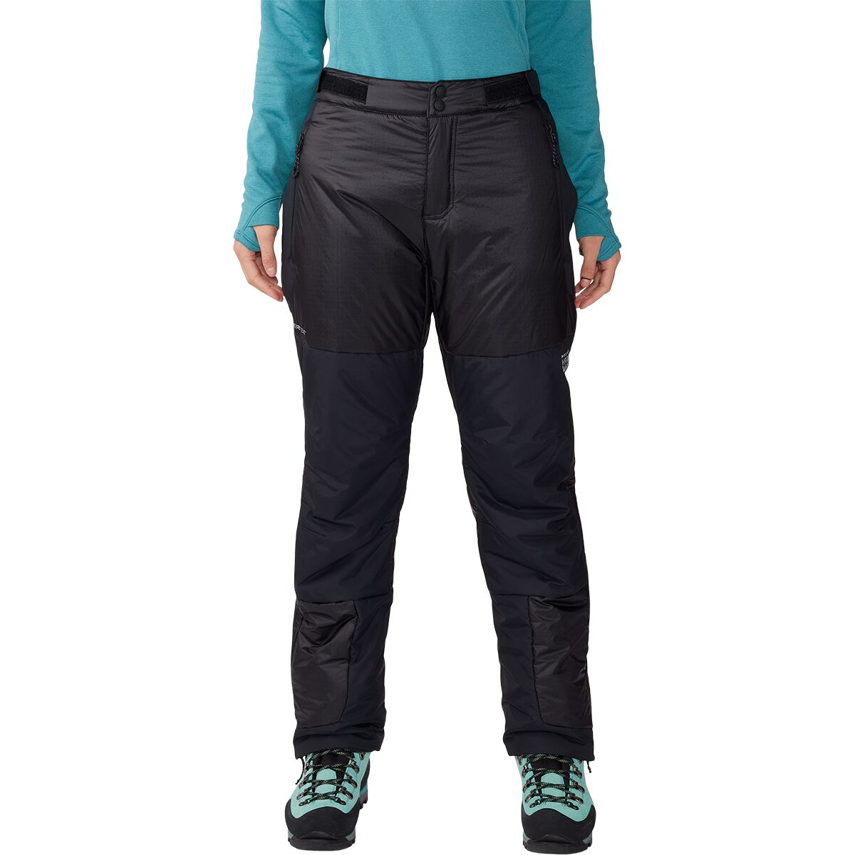 Image of Mountain Hardwear Compressor Alpine Pant - Women's Black, XS/Reg