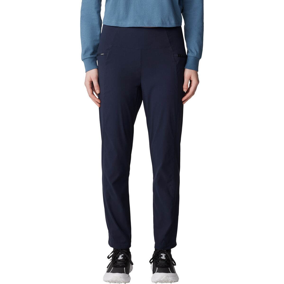 Image of Mountain Hardwear Dynama High Rise Pant - Women's Abyss, M/Reg